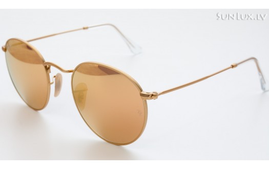 Ray-Ban Round Flash Lenses (RB3447 112/Z2 50mm) saules brilles